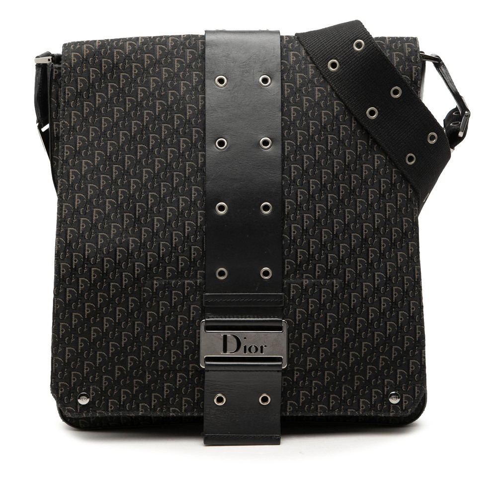 Pre-Loved Dior Diorissimo Trotter Canvas Street Chic Crossbody